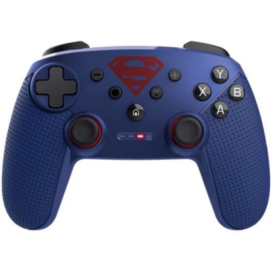 Trust Gaming GXT 542SM Mutate Superman Comando sem fios com ligação tripla e multiplataforma azul