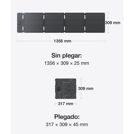 Station d’énergie EcoFlow WAVE 3 6100 BTU 2 ports AC Batterie intégrée Contrôle Wi-Fi et Bluetooth Chauffage et Refroidissement Monobloc Portable