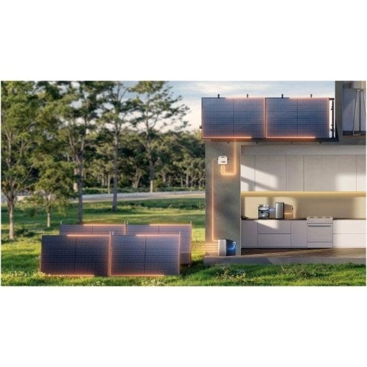 Station d’énergie EcoFlow STREAM Ultra 1920Wh 6 ports AC Batterie LiFePO4 Wi-Fi Bluetooth IP65 Autocalentamiento Chargeur solaire Compatible