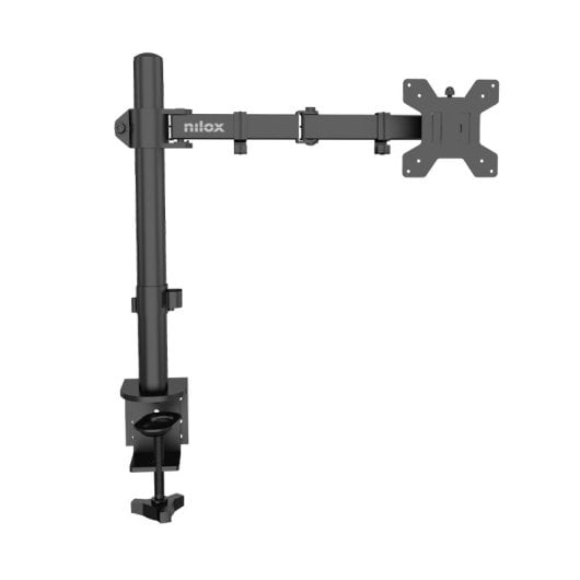 Nilox Soporte de Brazo para un Monitor de hasta 32" Max 8Kg VESA 100x100/75x75 Negro
