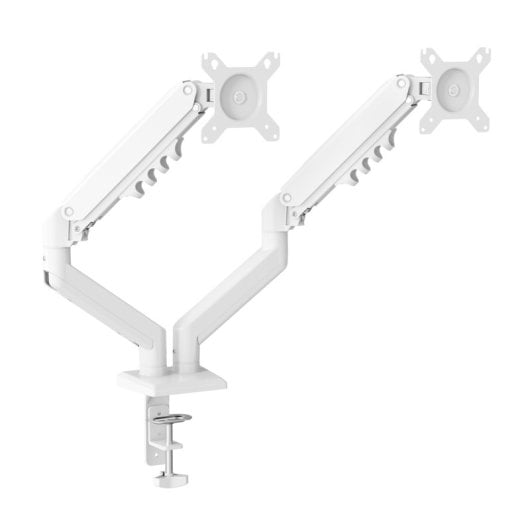 Nilox Soporte Articulado para 2 Monitores Blanco