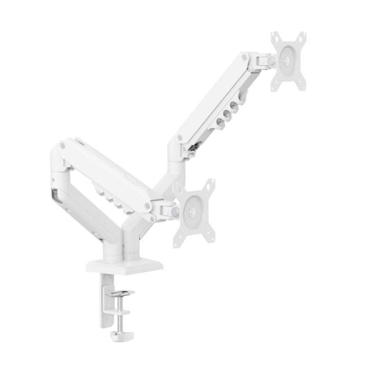Nilox Soporte Articulado para 2 Monitores Blanco
