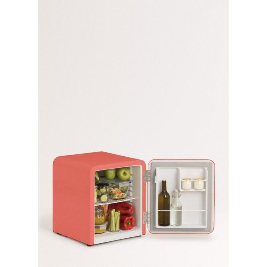 Frigorífico Create Mini Retro 50cm 48L Ecológico Multicolor Estante Botellas