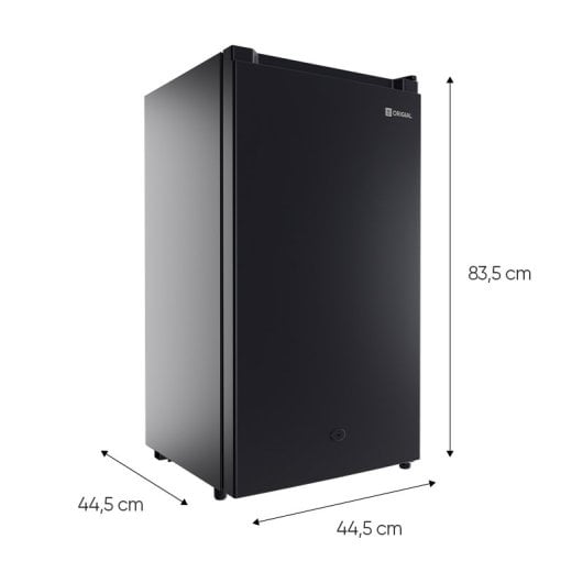 Oirigal COOL&FREEZE MINI 85 L BLACK Frigorífico Bajo Encimera 85 litros E Negro