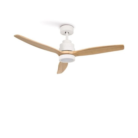 Ventilador de Techo Create DC 6 velocidades aluminio/aspas madera ultraligera control remoto