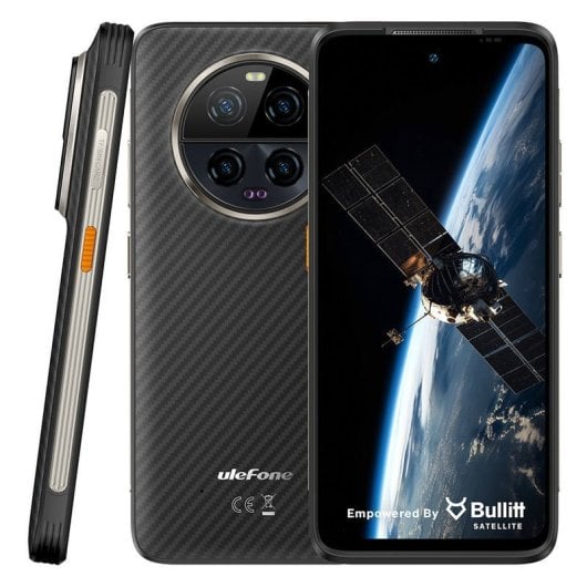 Smartphone Ulefone 12GB 512GB 5G Gorilla Glass Victus Triple Cámara 50MP Negro