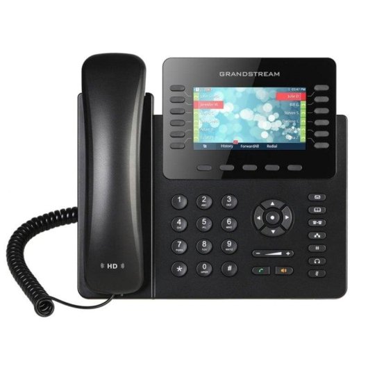 Telefone IP Grandstream GXP2170 12 linhas 48 teclas BLF Bluetooth Gigabit PoE