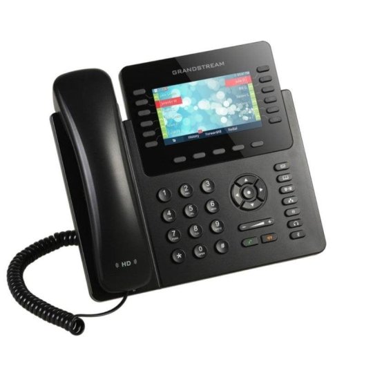 Telefone IP Grandstream GXP2170 12 linhas 48 teclas BLF Bluetooth Gigabit PoE