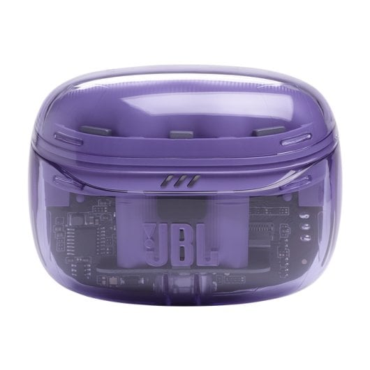 Auriculares JBL Tune Beam 2 Ghost Edition Inalámbricos Bluetooth 5.3 com Cancelamento de Ruído e Cor Malva