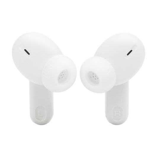 Auriculares JBL inalámbricos Bluetooth 5.3 con cancelación de ruido y Pure Bass Blanco