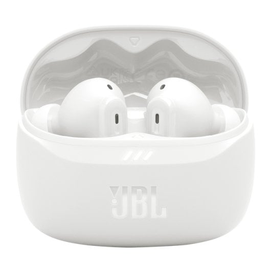 Auriculares JBL inalámbricos Bluetooth 5.3 con cancelación de ruido y Pure Bass Blanco