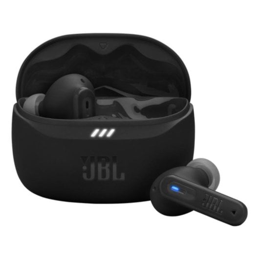 Auricolari JBL Tune Beam 2 wireless Bluetooth 5.3 con Cancellazione Attiva Rumore, True Wireless, Nero