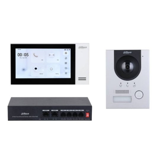 Dahua DHI-KTP01L 7″ 2MP Nachtsicht Zwei-Wege-Audio LCD-Video-Gegensprechanlage