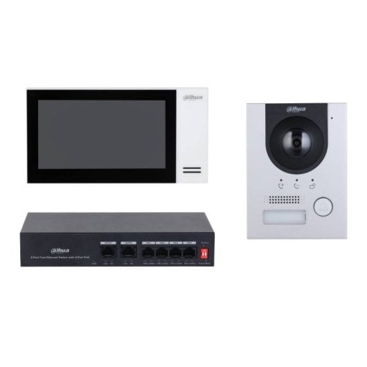 Dahua DHI-KTP01L 7″ 2MP Nachtsicht Zwei-Wege-Audio LCD-Video-Gegensprechanlage