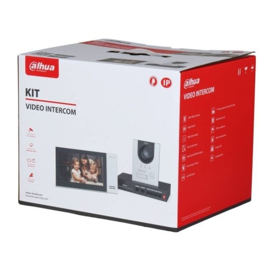 Dahua DHI-KTP01L 7″ 2MP Nachtsicht Zwei-Wege-Audio LCD-Video-Gegensprechanlage