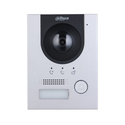 Videoportero Dahua DHI-VTO2202F-P-S3 2MP HD IP65 PoE Aluminio Visión 168,6° Exterior