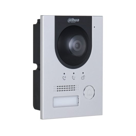 Videoportero Dahua DHI-VTO2202F-P-S3 2MP HD IP65 PoE Aluminio Visión 168,6° Exterior