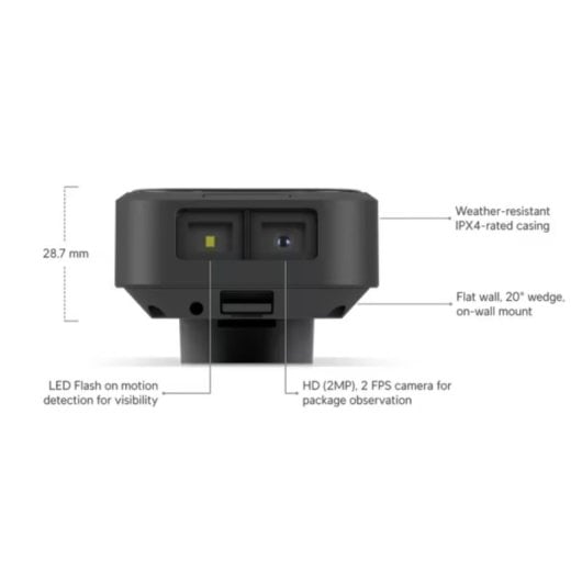 Campainha Ubiquiti G4 Kit PoE profissional com áudio bidirecional de 5 MP e visão noturna UP-Chime, intercomunicador de vídeo