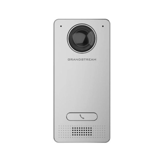 Interphone vidéo RFID HD Grandstream GDS3712, contrôle d'accès audio bidirectionnel, blanc