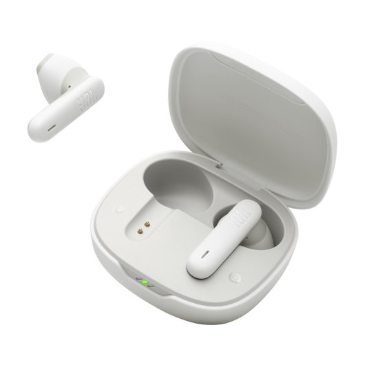 Auriculares JBL inalámbricos Bluetooth 5.3 True Wireless con micrófono y control táctil, blancos