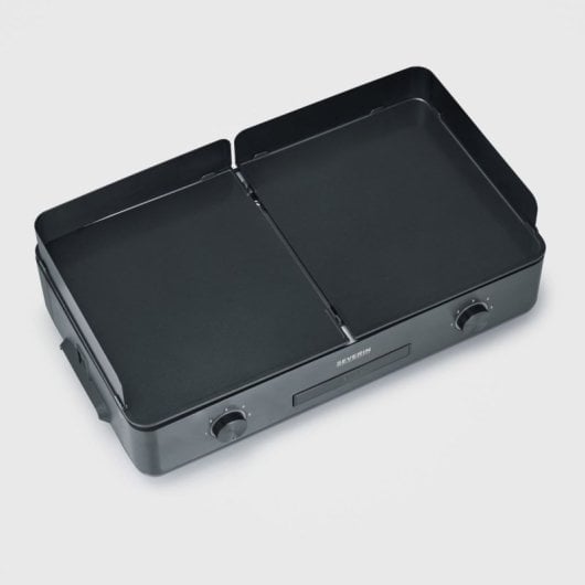 Barbacoa eléctrica Severin Superficie 1300cm² 2200W 5 niveles temperatura limpieza fácil
