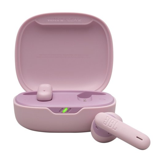 Auricolari JBL Wave Flex 2 wireless Bluetooth rosa con microfono e 40h autonomia