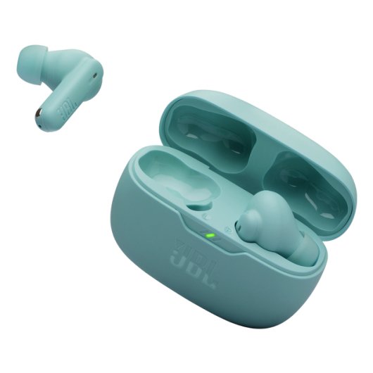 Auriculaires JBL Wave Beam 2 sans fil avec Annulation de Bruit, Couleur Bleu