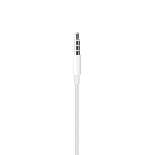 Auriculares Apple com fio com microfone e controlo de volume, jack 3,5 mm, branco