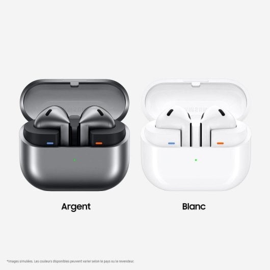 Auricolari Samsung Galaxy Buds3 SM-R530NZAAXEF TWS Bluetooth 5.4 Plata