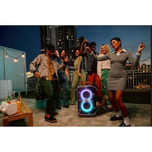 JBL PartyBox 520 Altifalante Sem Fios Bluetooth 400W com Iluminação LED e IPX4