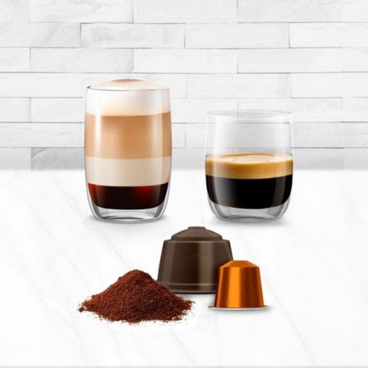 Cafetera Multicápsula Ufesa Bellagio 3 en 1 15 bares 1400W control táctil blanco