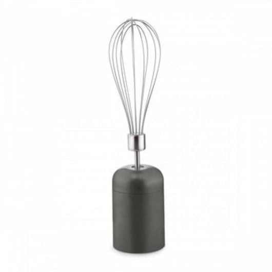 Liquidificador de imersão Ufesa BP4654 1200W com 20 velocidades, 4 lâminas e acessórios pretos e vermelhos
