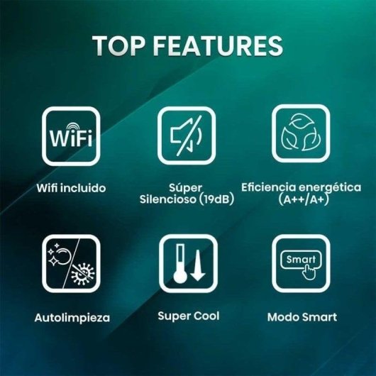 Hisense KC35lr03 Aire acondicionado Split 1x1 Con Bomba De Calor Inverter Wifi 2.765 frigorías