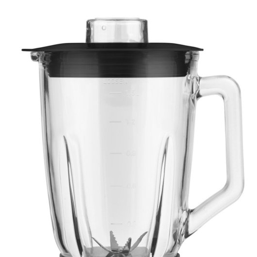 Batidora de vaso Ufesa 70205336 Zafiro Plus 1250W 1,5L 6 cuchillas cristal picahielos