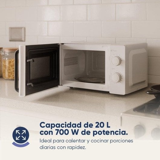 Origial INFINITYHEAT ESSENTIAL Microondas 20L Blanco