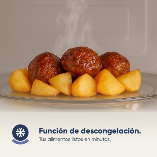 Four à micro-ondes avec grill INFINITYHEAT ESSENTIAL GRILL original 20 L blanc