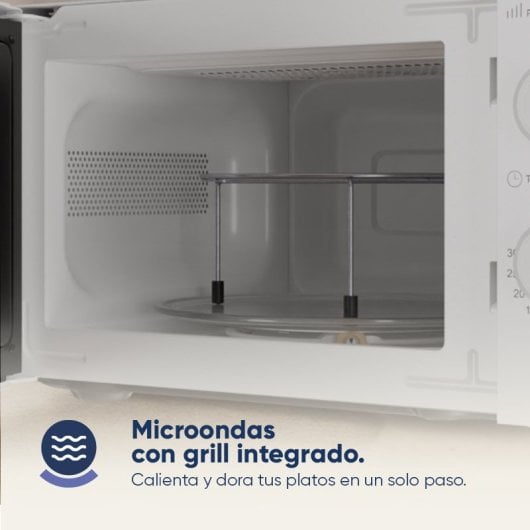 Four à micro-ondes avec grill INFINITYHEAT ESSENTIAL GRILL original 20 L blanc