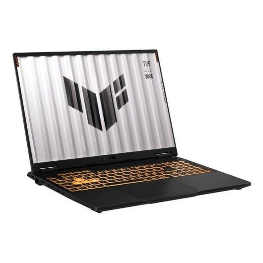 ASUS TUF Gaming F16 TUF608JPR-QT031 Intel® Core™ i7 i7-14650HX Ordinateur portable 40,6 cm (16") WQXGA 32 Go DDR5-SDRAM 1 To SSD NVIDIA GeForce RTX 5070 Wi-Fi 6E (802.11ax) Noir, Gris