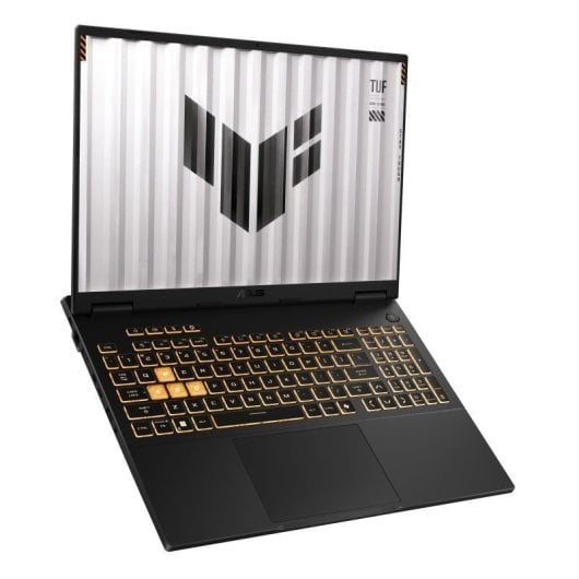 ASUS TUF Gaming F16 TUF608JPR-QT031 Intel® Core™ i7 i7-14650HX Ordinateur portable 40,6 cm (16") WQXGA 32 Go DDR5-SDRAM 1 To SSD NVIDIA GeForce RTX 5070 Wi-Fi 6E (802.11ax) Noir, Gris