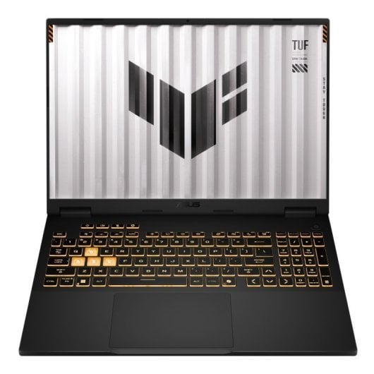 ASUS TUF Gaming F16 TUF608JPR-QT031 Intel® Core™ i7 i7-14650HX Ordinateur portable 40,6 cm (16") WQXGA 32 Go DDR5-SDRAM 1 To SSD NVIDIA GeForce RTX 5070 Wi-Fi 6E (802.11ax) Noir, Gris