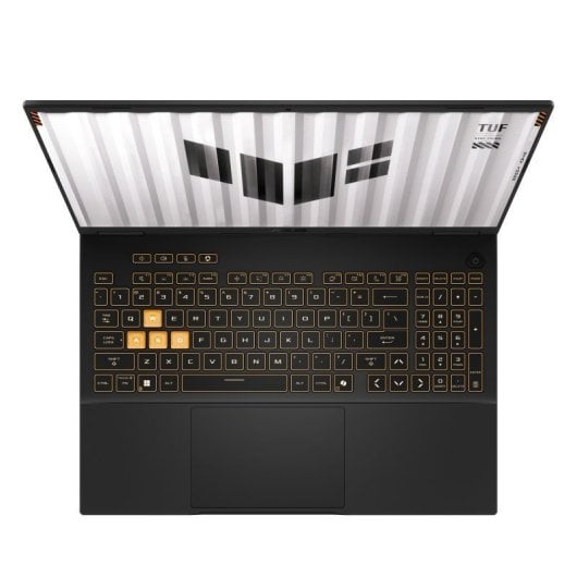 ASUS TUF Gaming F16 TUF608JPR-QT031 Intel® Core™ i7 i7-14650HX Ordinateur portable 40,6 cm (16") WQXGA 32 Go DDR5-SDRAM 1 To SSD NVIDIA GeForce RTX 5070 Wi-Fi 6E (802.11ax) Noir, Gris