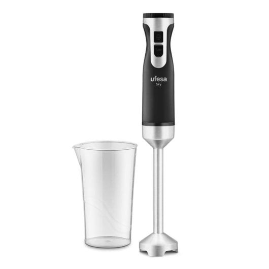 Ufesa Sky 1200W Stabmixer mit variabler Geschwindigkeit, Turbofunktion, 4 hocheffizienten Klingen