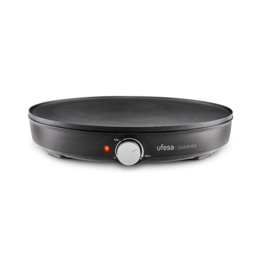 Crepera Ufesa Dolcevita 1000W placa 30cm antiadherente temperatura regulable
