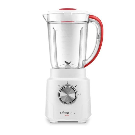 Ufesa Coral 600 W 1,5 l Edelstahl-Mixer mit Turbo-Sicherheitsfunktion
