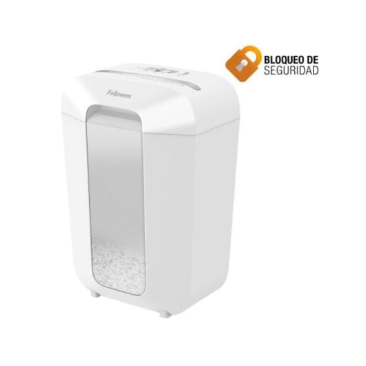 Destructor de Papel Fellowes LX70 4x40mm 18L 11 hojas Blanco