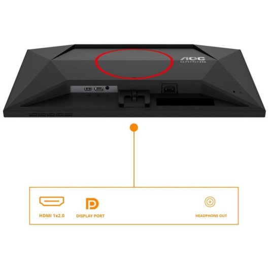 Monitor AOC Q24G4RE 23.8" Fast IPS QHD 180Hz HDR10 Adaptive Sync