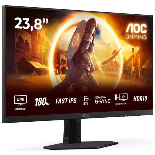 Monitor AOC Q24G4RE 23.8" Fast IPS QHD 180Hz HDR10 Adaptive Sync