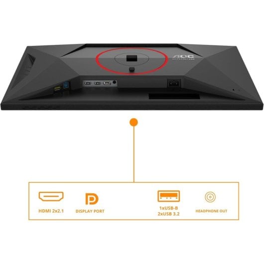 AOC G4 U27G4R Monitor 27" Fast IPS 4K UHD 160Hz / FHD 320Hz HDR400 Adaptive Sync