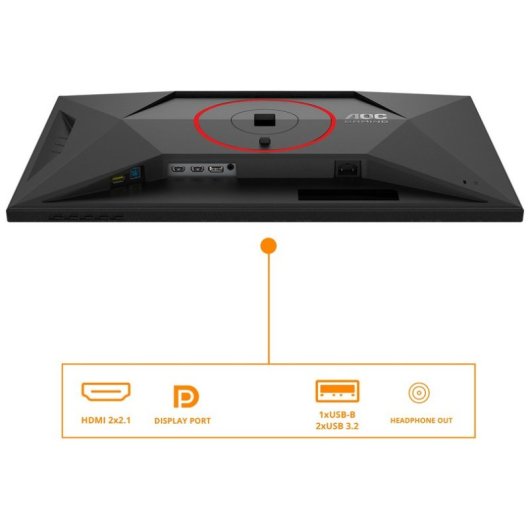 Monitor AOC U27G4R 27" 3840x2160 1ms 320Hz HDR400 USB 3.2 Gen 1 Monitor AOC U27G4R 27" 3840x2160 1ms 320Hz HDR400 USB 3.2 Gen 1