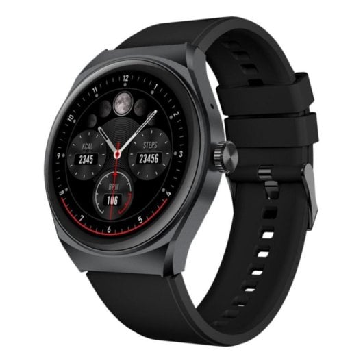 Smartwatch Celly TRAINERHALOBK 1.38" GPS Monitor Cardíaco Micrófono IP67 Negro/Gris